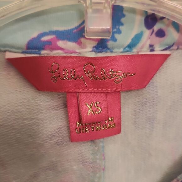 Lilly Pulitzer Sherryn Shift Dress in Shady Blue Oasis Tint Size XS - Picture 4 of 9